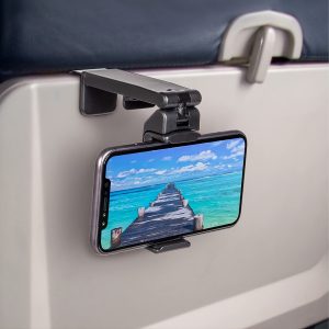 Universal Airplane Phone Stand - 360° Rotation, Hands-Free Travel Mount, Perfect Valentine’s Day Gift